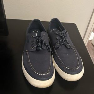 Blue Sperry shoes